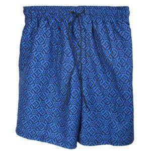 NWT Men's Nat Nast Blue Geometric Swim Trunks M
